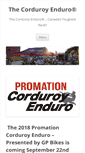 Mobile Screenshot of corduroyenduro.ca